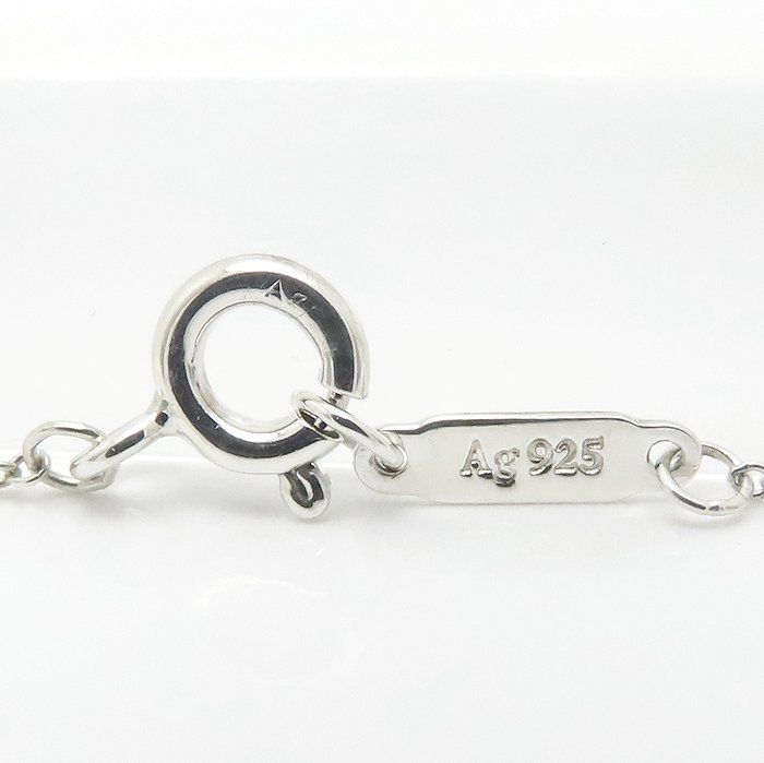 Tiffany リターントゥ　ダブルハート　シルバーネックレス　ブルー　925 TIFFANY&Co.（ティファニー） リターントゥ ダブルハート ペンダント