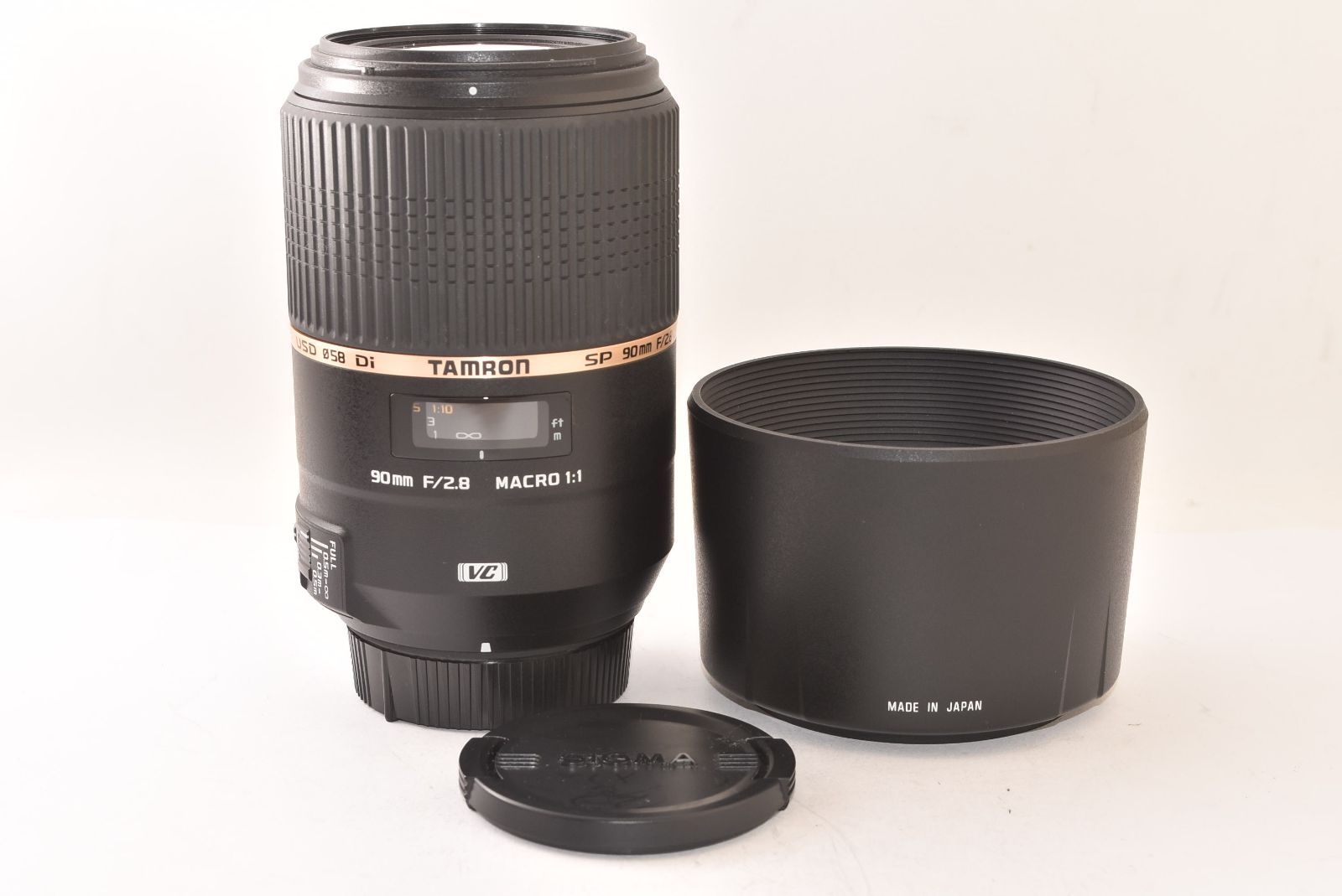 カメラ ☆ジャンク品☆ TAMRON タムロン SP 90mm F2.8 Di MACRO VC USD