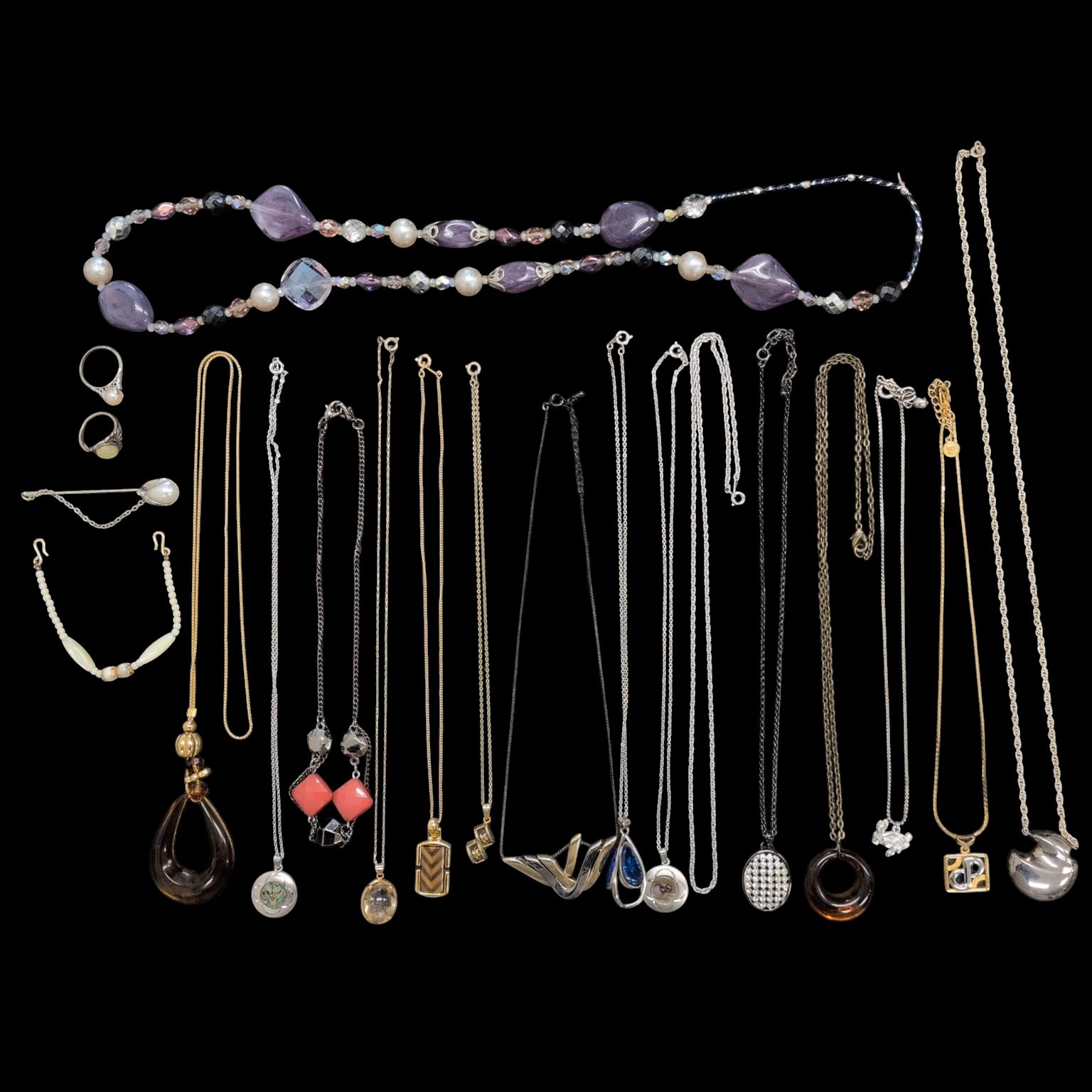 遺品整理まとめて□59】ジュエリー 20点 SILVER ピエール・カルダン