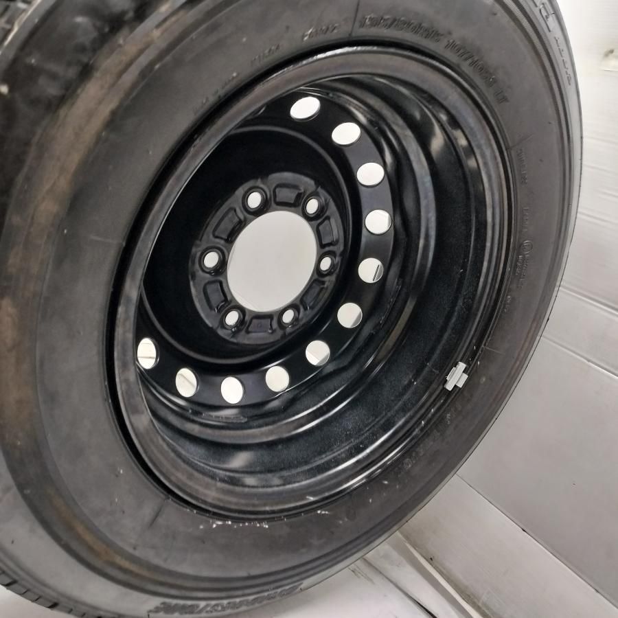 ◇配送先指定あり◇ ＜ノーマル X ホイール 1本＞ 195/80R15 LT