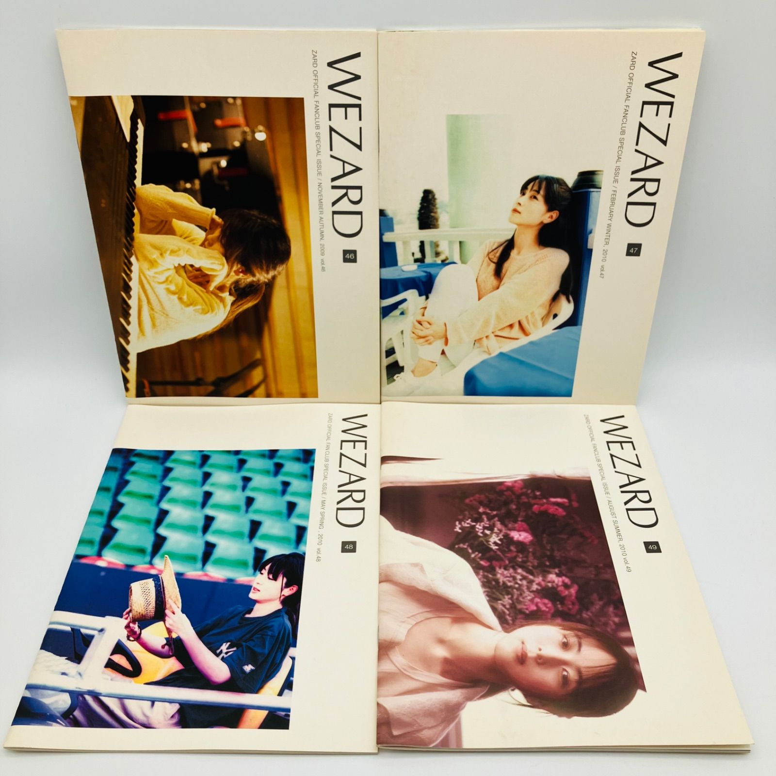 WEZARD ZARDファンクラブ会報誌 ZARD ファンクラブ会報 WEZARD Vol.1～12 13～18 20～24 会員カード