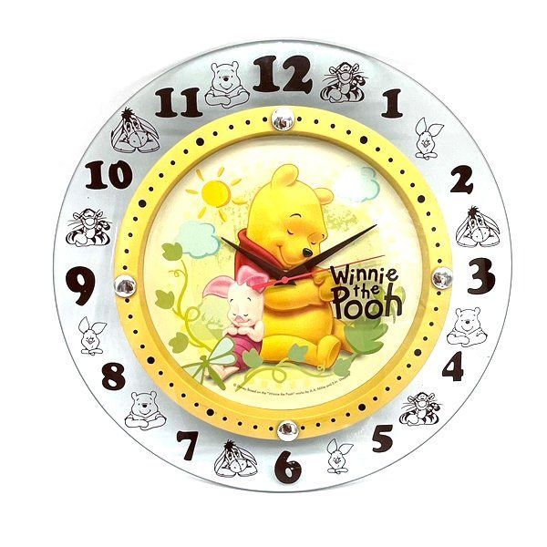 Disney/ディズニー 壁掛け時計 winnie the phoo プーさん 時計 - メルカリ