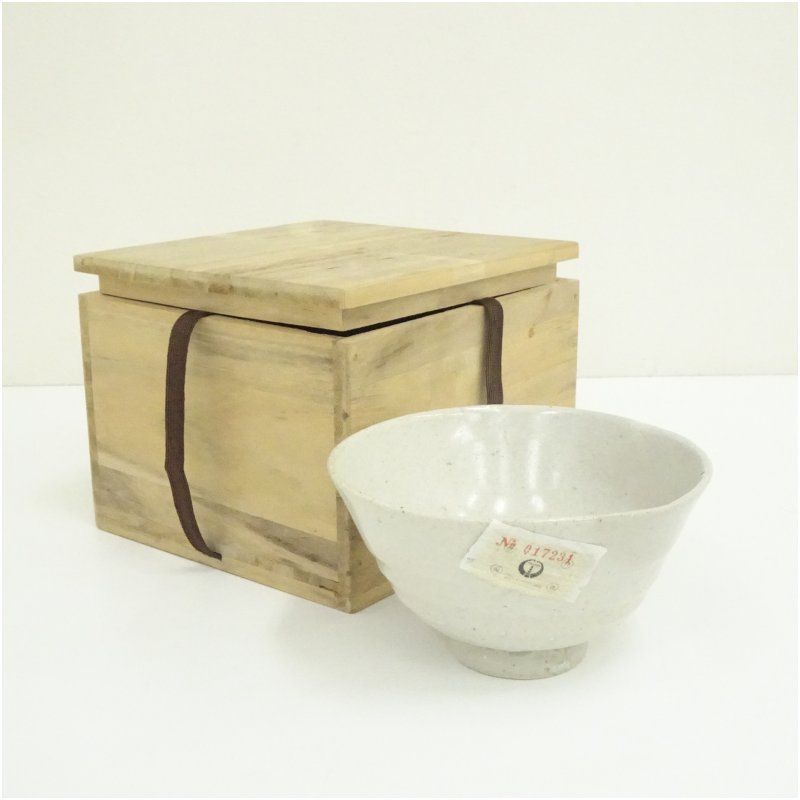 高麗粉引茶碗（保護箱） 茶道 抹茶 おしゃれ 抹茶茶碗 抹茶碗 和食器