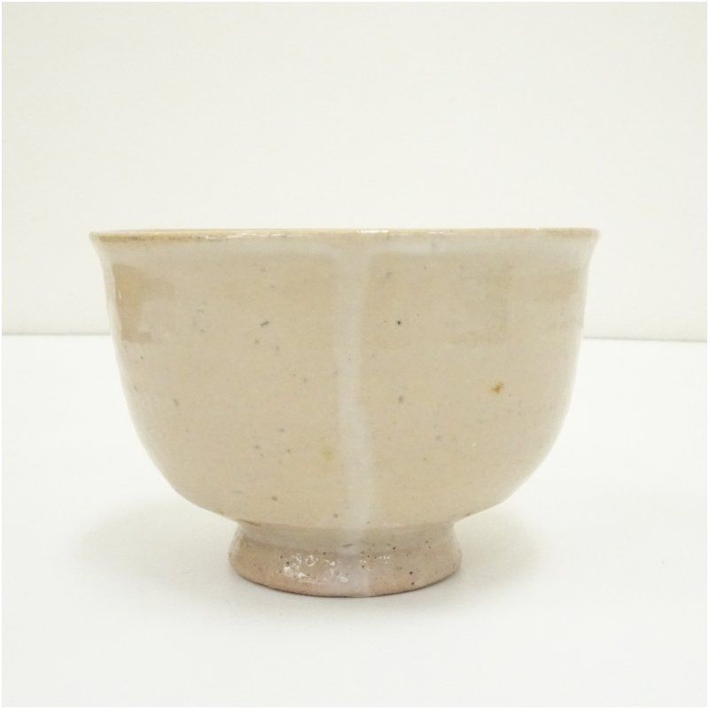 唐津焼 鏡山窯造 井上東也 唐津茶碗（共箱） 茶道 抹茶 おしゃれ 抹茶