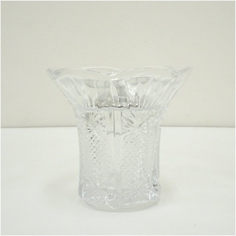 ホヤクリスタル HOYA CRYSTAL フラワーベース花瓶（箱付） 花器