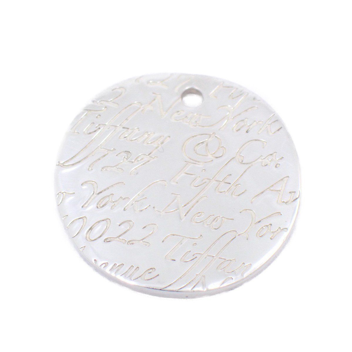 TIFFANY＆Co. ティファニー ノーツ ラウンド ペンダントトップ