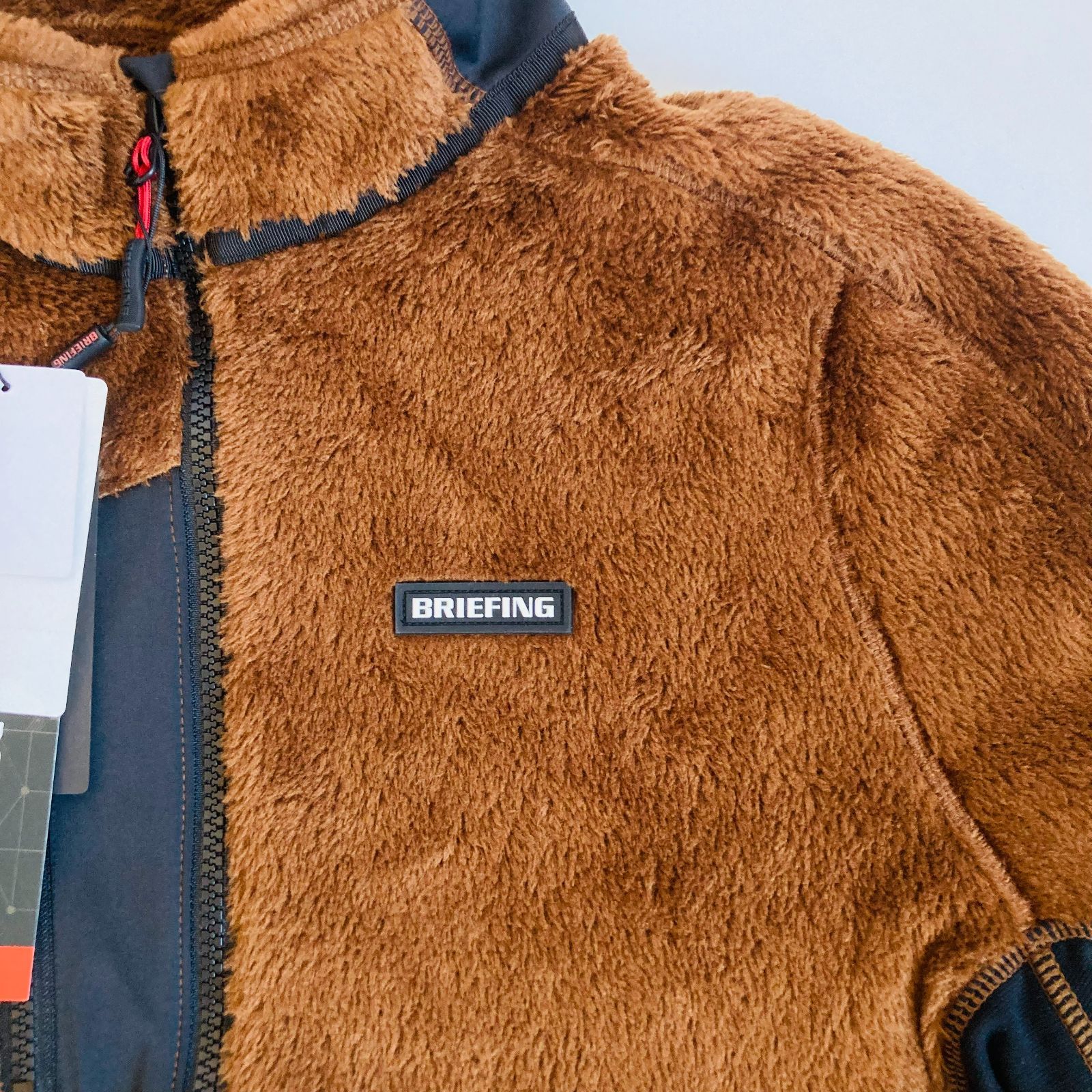 BRIEFING ストレッチ ポーラテック フリースジャケット M 新品タグ付