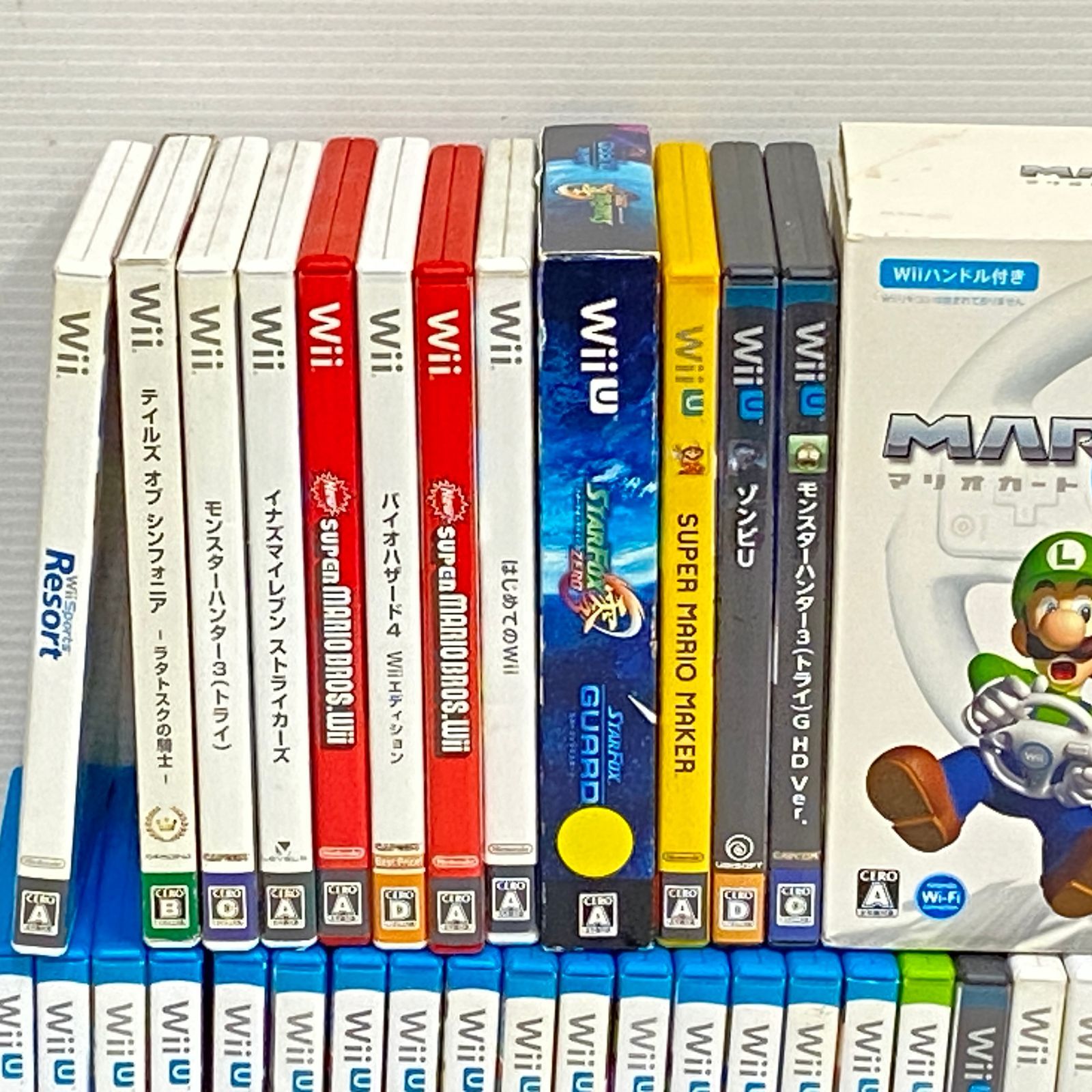 【1本100円以下!!】Wii・Wii Uソフト90本まとめ売り 1本100円!!】Wii・Wii Uソフト90本まとめ売り Wii WiiU ソフト