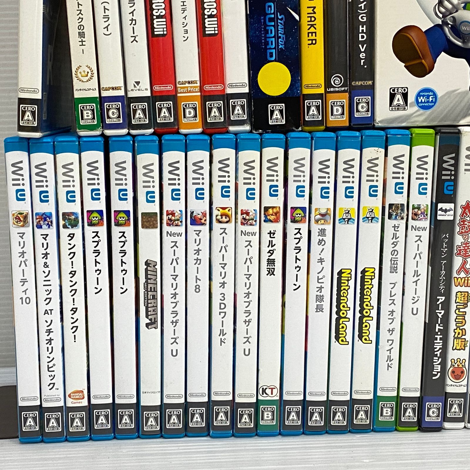 △100 Wii WiiUソフト まとめ ジャンク品 smwii091993 - メルカリ