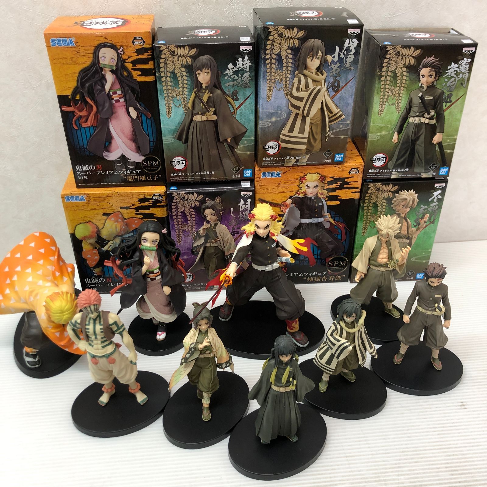 △鬼滅の刃 フィギュア まとめ ※欠品・破損等商品状態未確認 ジャンク