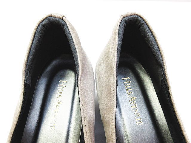 未使用品 HILLS AVENUE ヒルズアベヴェ二ュー ウェッジソール パンプス