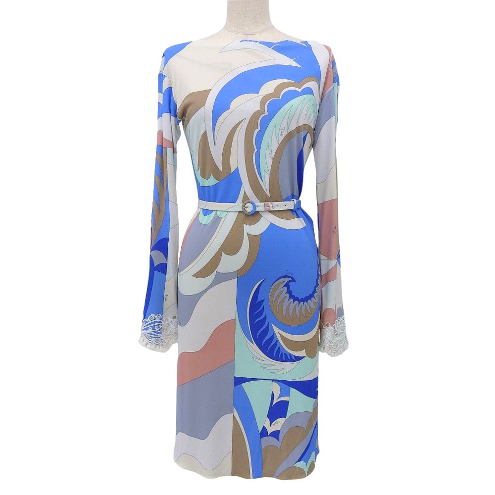 Emilio Pucci エミリオプッチ プッチ柄ワンピース ワンピース