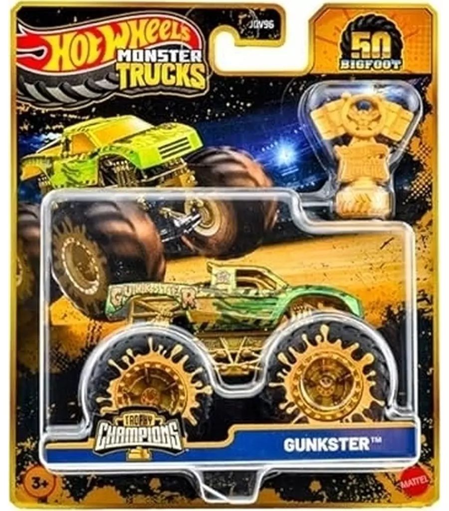 中古】ミニカー 1/64 ガンクスター 「Hot Wheels モンスタートラック