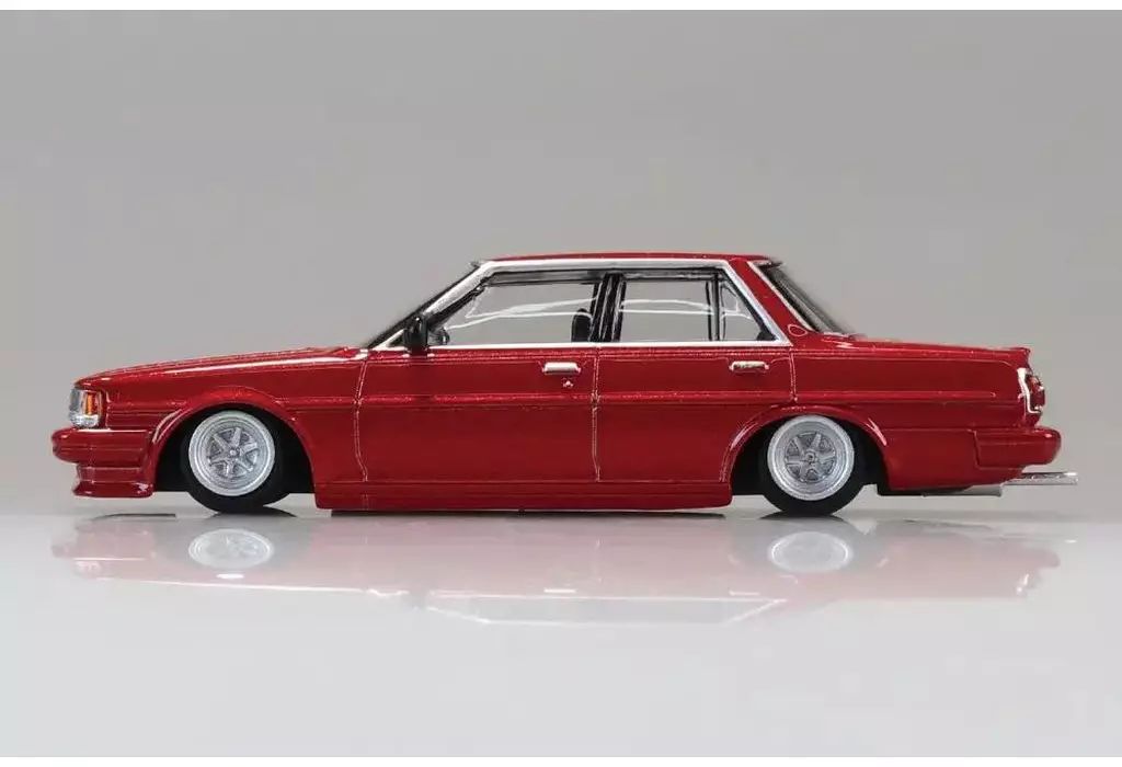 中古】ミニカー 1/64 クレスタ 1987年式(GX71)(レッド) 「ダイキャスト