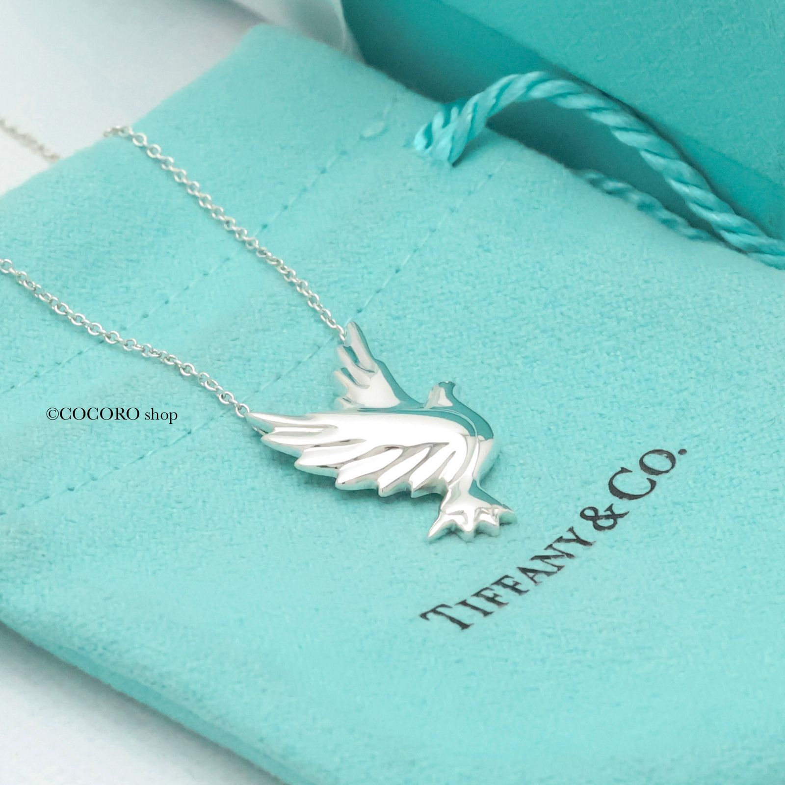 美品】ティファニー TIFFANY&Co. ダブ バード ハト パロマピカソ