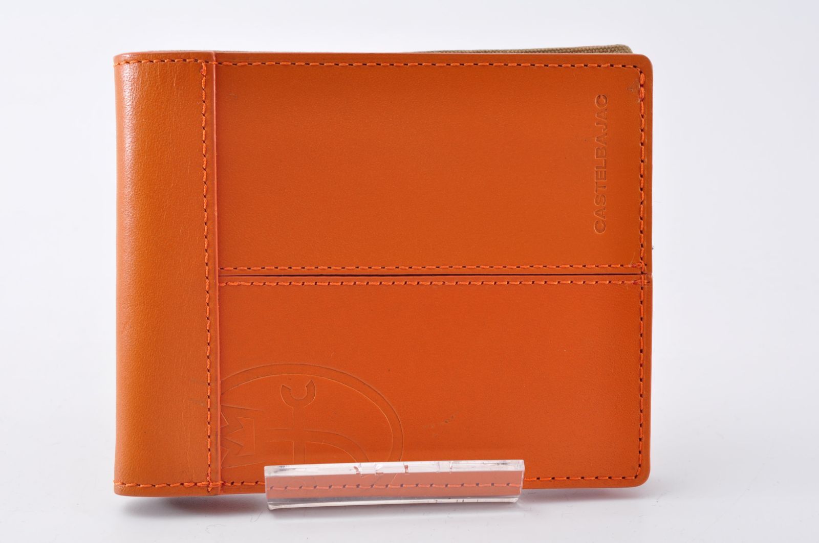 未使用 CASTELBAJAC カステルバジャック Bi-fold Wallet 二つ折り財布 