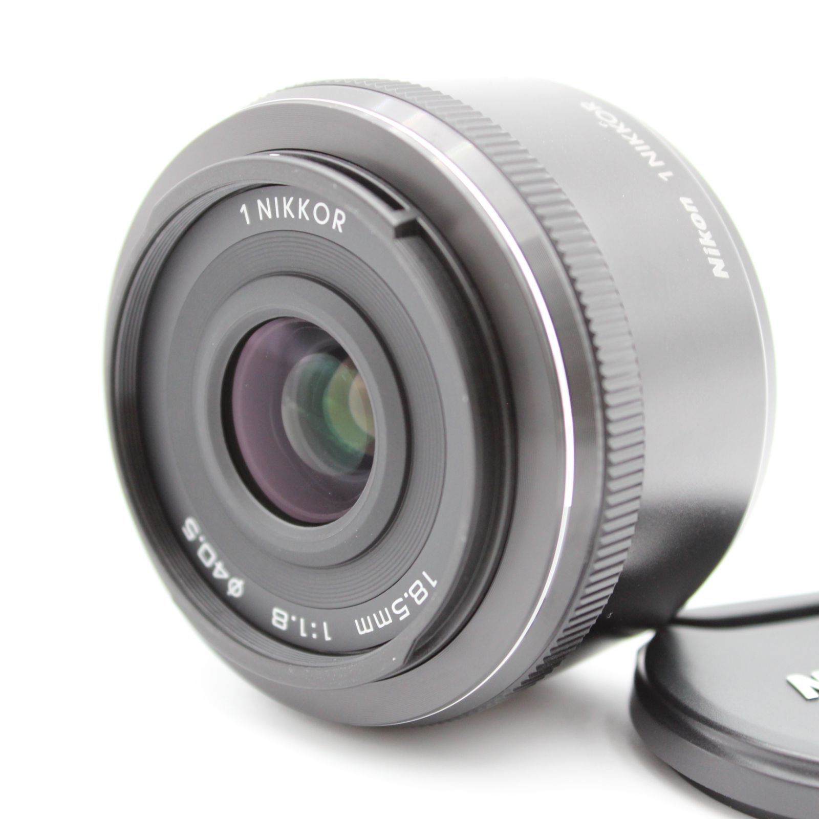 □極上品□ Nikon 単焦点レンズ 1 NIKKOR 18.5mm f/1.8 ブラック
