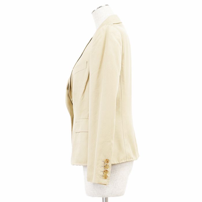 SALE【美品】GUCCI グッチ テーラードジャケット シルク100％ 高密度
