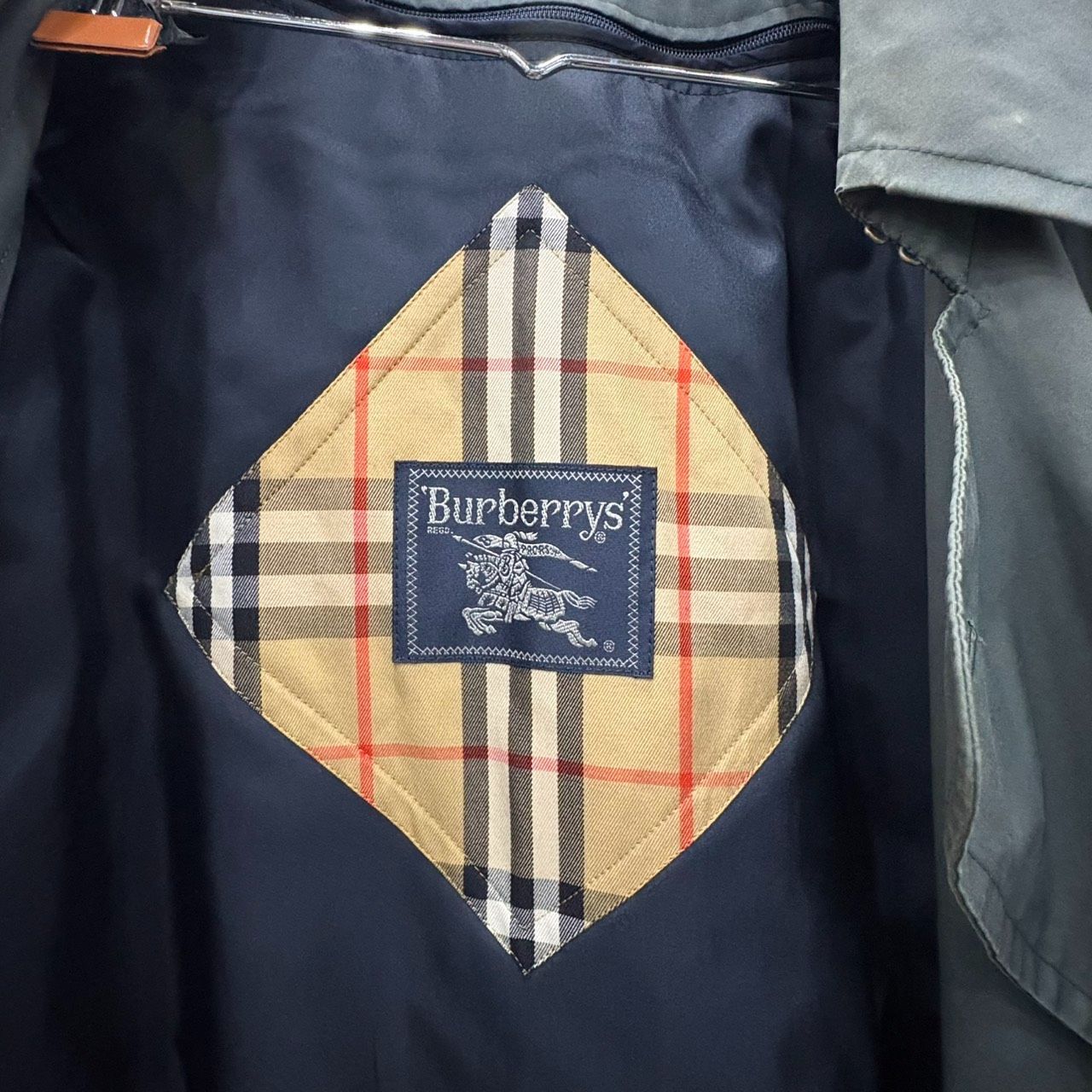 □ Burberrys バーバリー トレンチコート ヴィンテージ カーキ