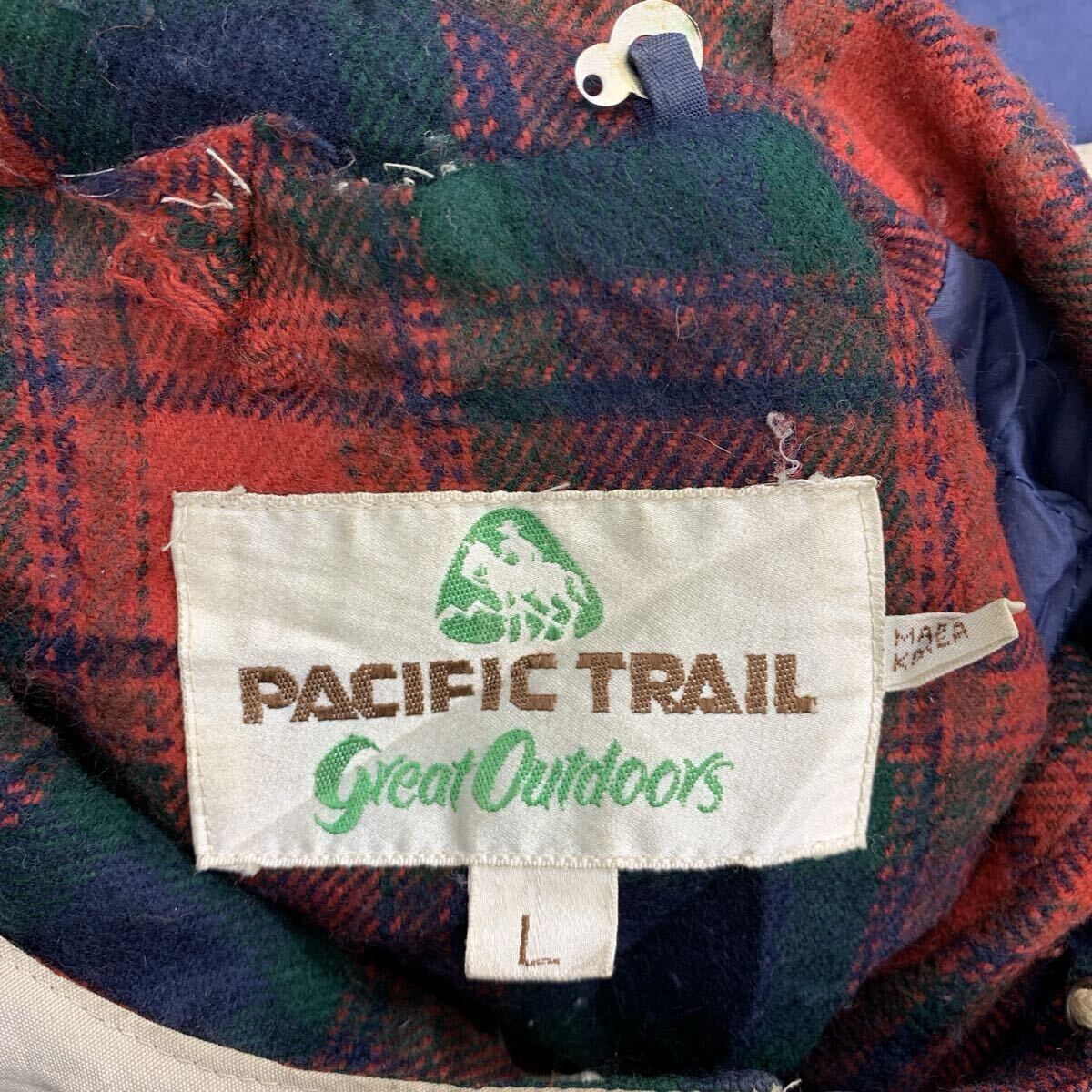 70～80s PACIFIC TRAIL マウンテンパーカー L ネイビー パシフィック 