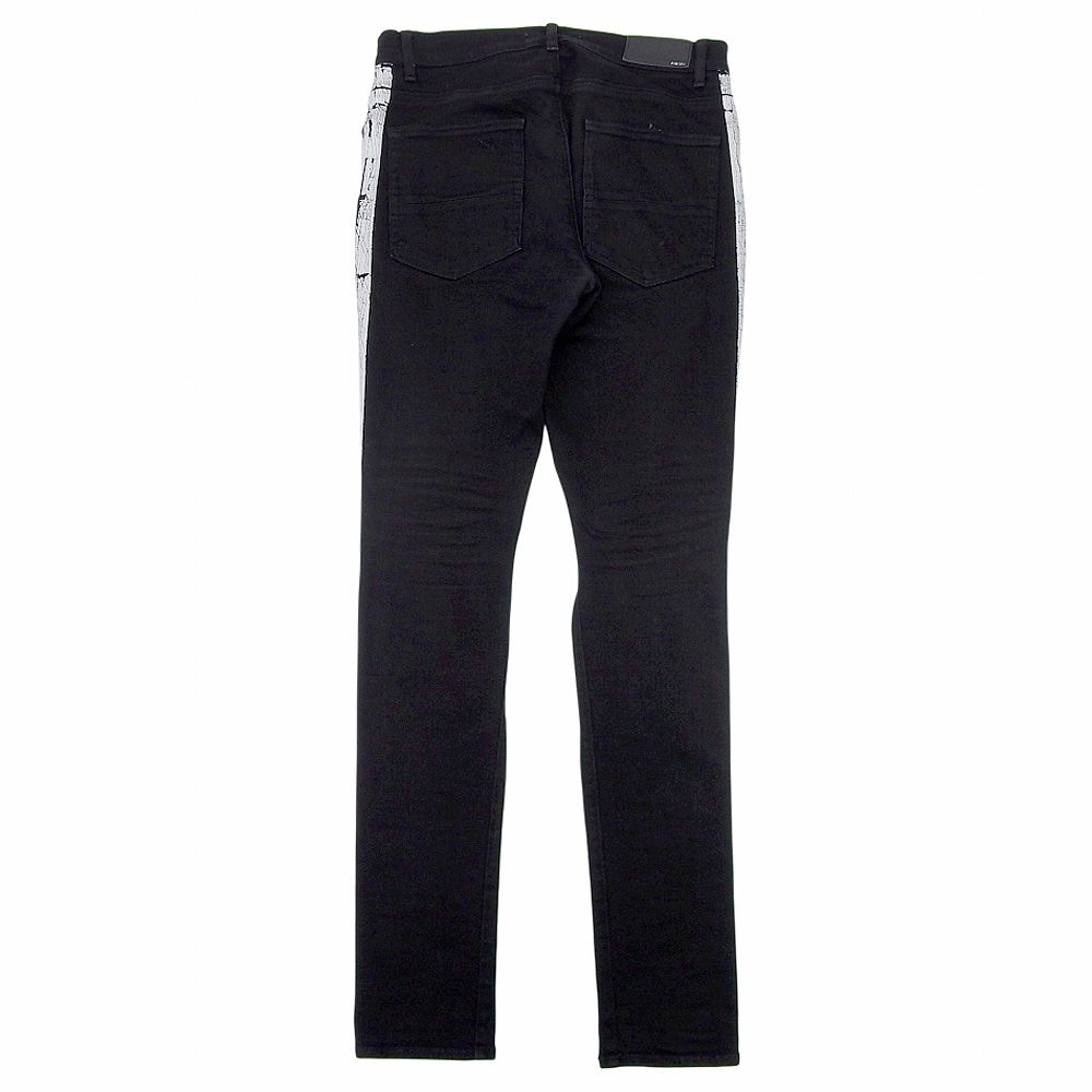 AMIRI アミリ ダメージ加工 サイドライン スキニー デニムパンツ