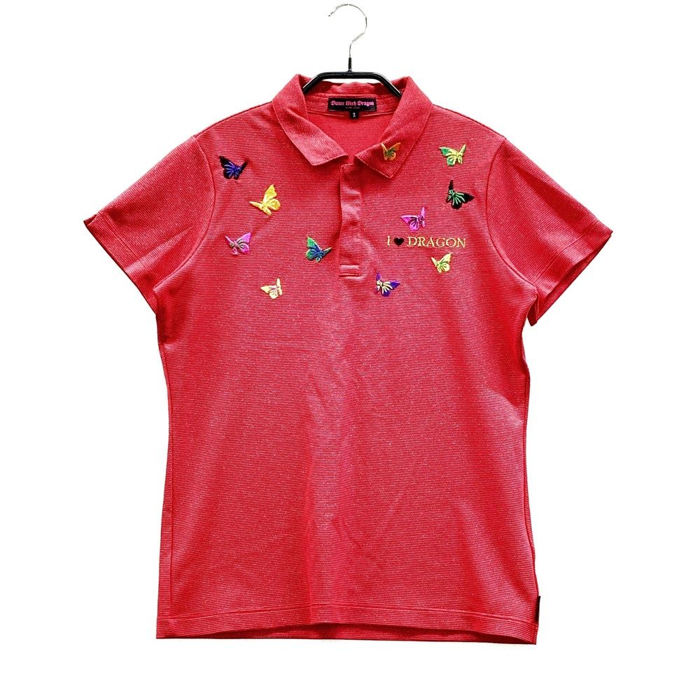 サイズ：2 DANCE WITH DRAGON ダンスウィズドラゴン 半袖ポロシャツ