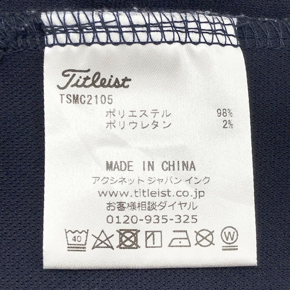 サイズ：LL TITLEIST タイトリスト 半袖ポロシャツ ボタンダウン 鳥