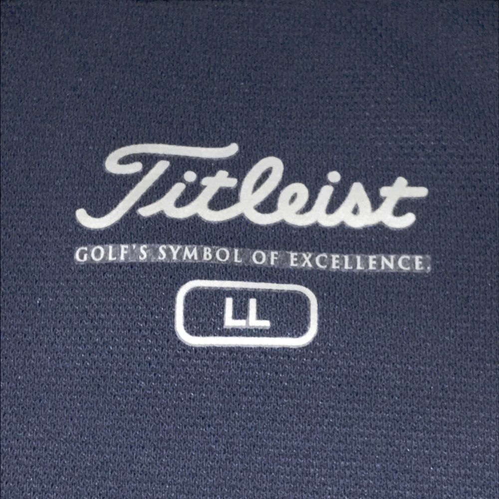 サイズ：LL TITLEIST タイトリスト 半袖ポロシャツ ボタンダウン 鳥