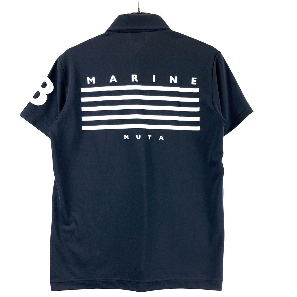 サイズ：S MUTA MARINE ムータマリン 半袖ポロシャツ ボタンダウン