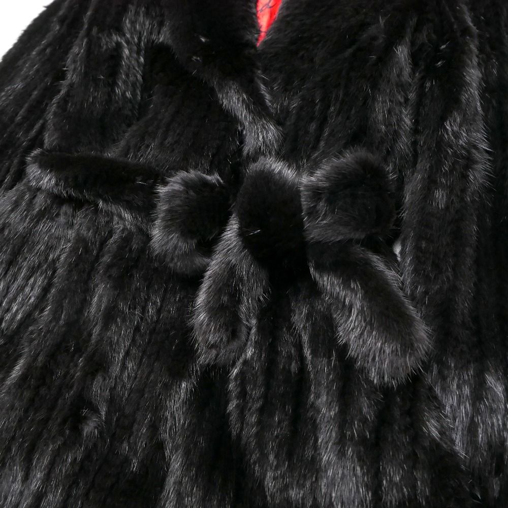 LEONARD レオナール コート サイズ9R ミンクヤーン 毛皮 ファーコート