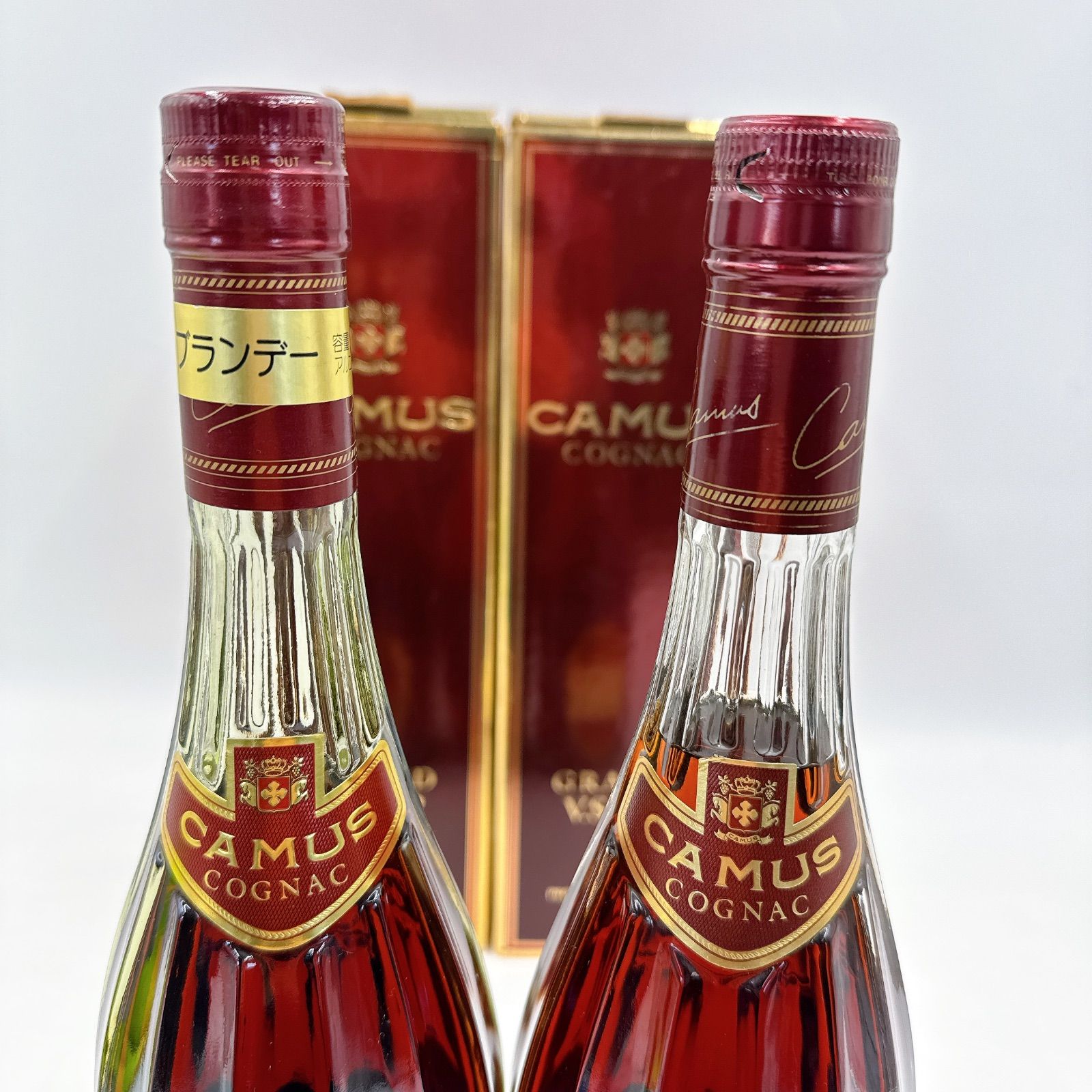 未開栓】カミュ VSOP 2本 古酒 ブランデー 特級 - メルカリ