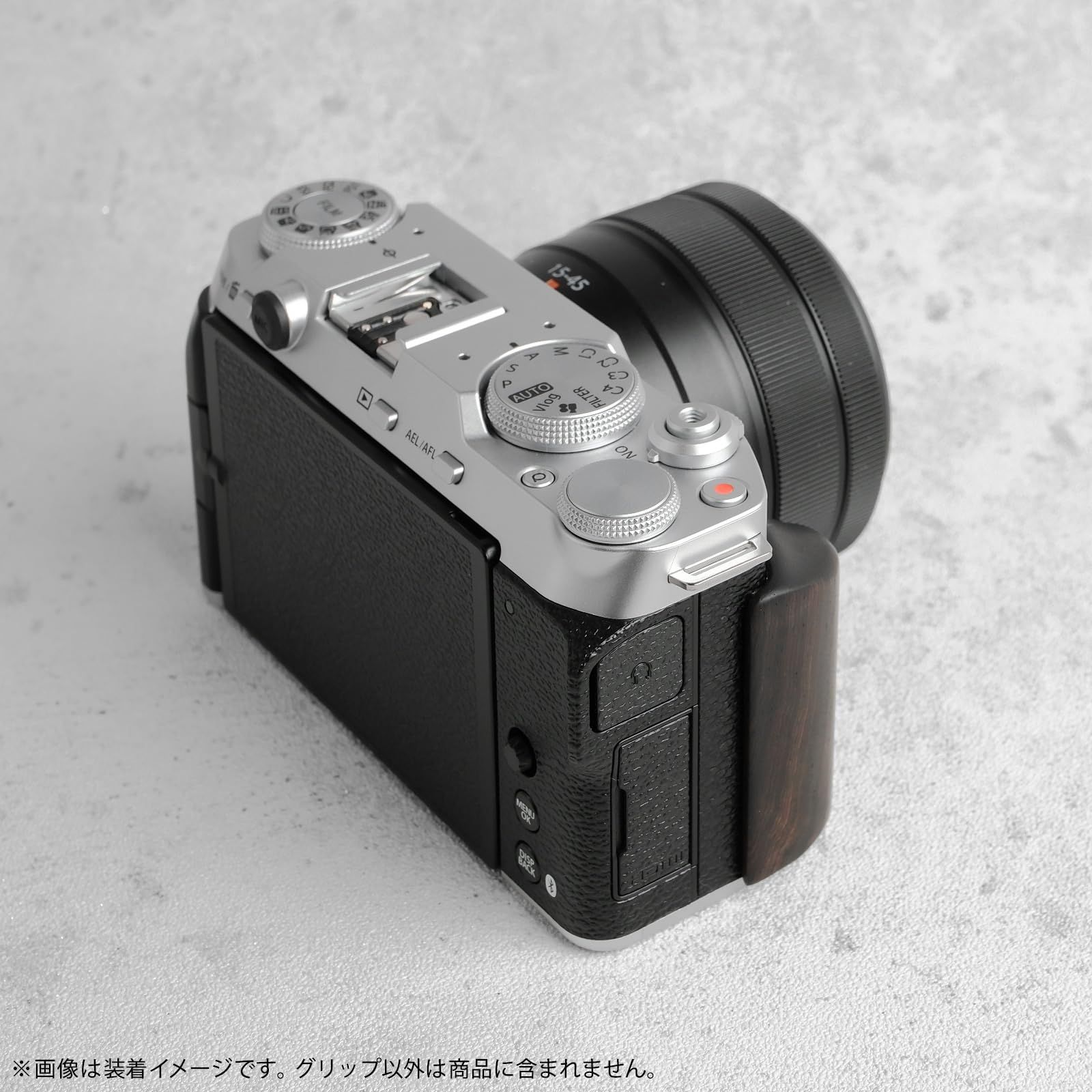 新品 SHOTEN カメラグリップ 木製 グリップ FUJIFILM X-M5用