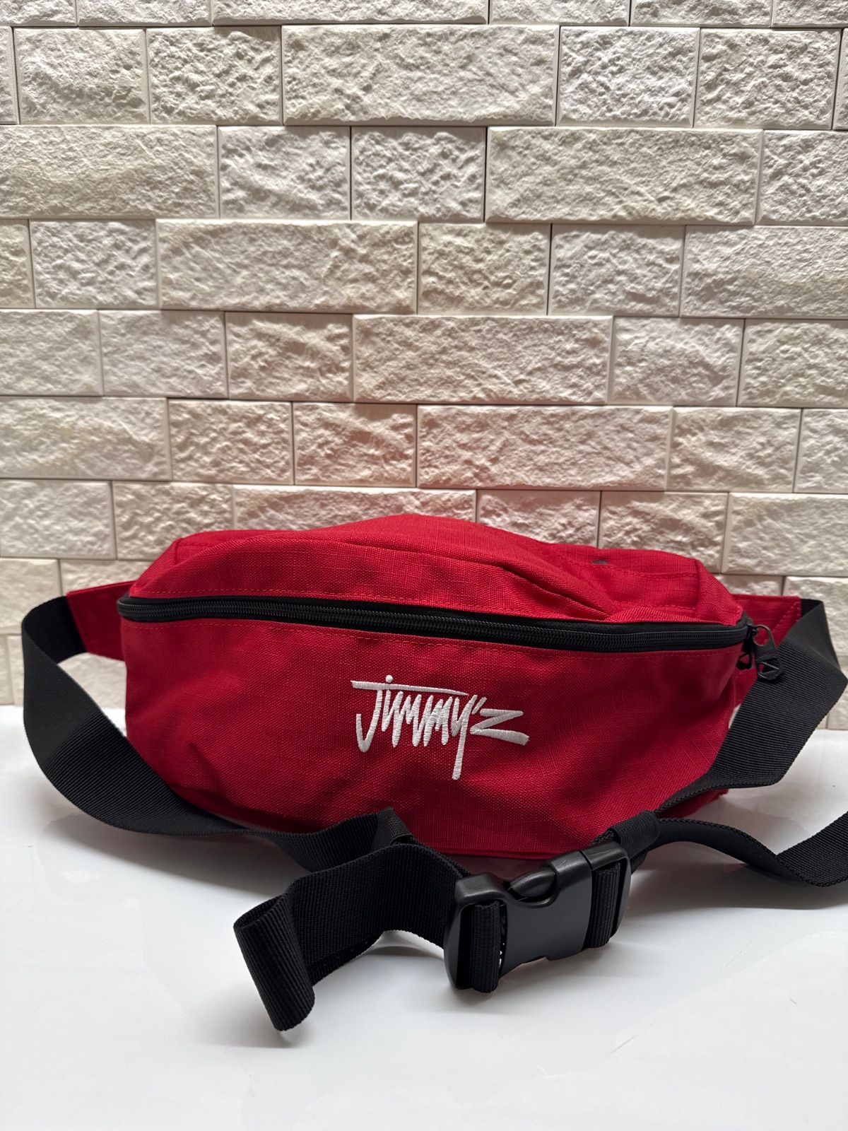 S00409 JIMMYZ｜ジミーズ｜ウエストポーチ｜Waist Pouch｜レッド 赤