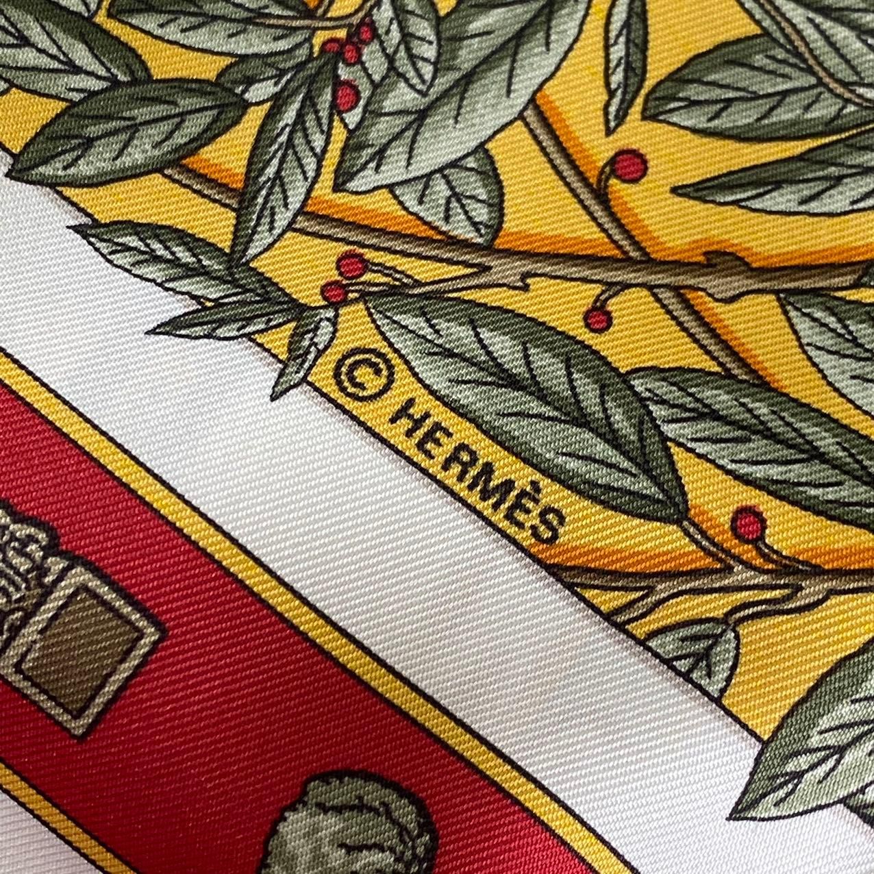 極美品 HERMES エルメス スカーフ シルク カレ90 Le Songe de