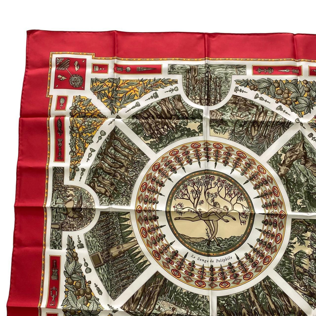 極美品 HERMES エルメス スカーフ シルク カレ90 Le Songe de