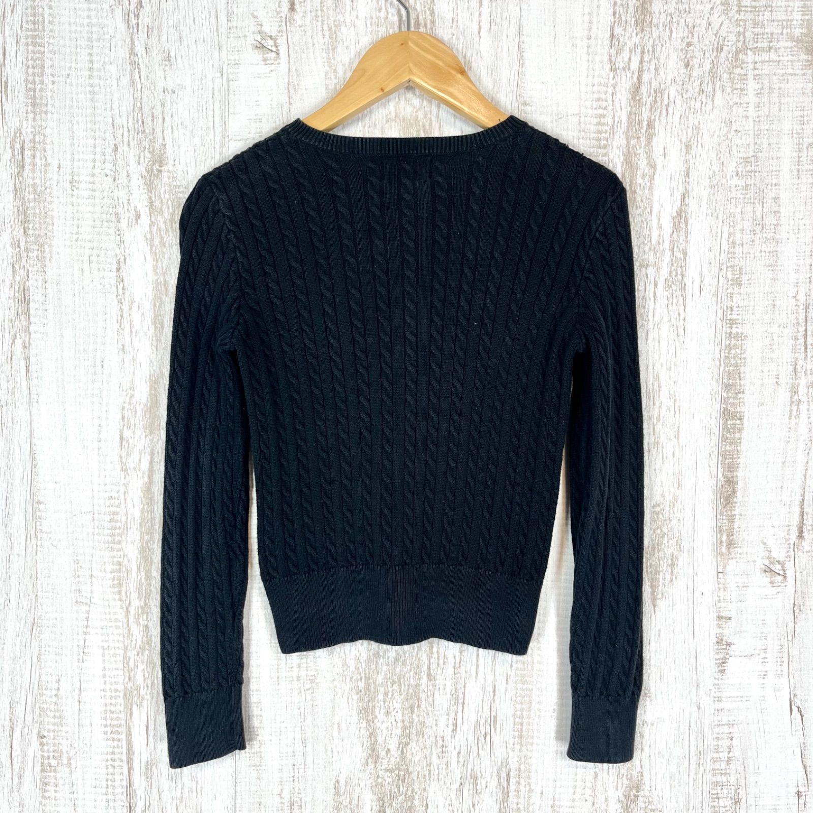 POLO RALPH LAUREN ポロラルフローレン ポニー ロゴ刺繍 長袖 ケーブル