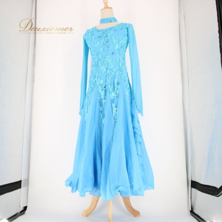 社交ダンス 衣装 スタンダード ドレス ワンピース パーティドレス