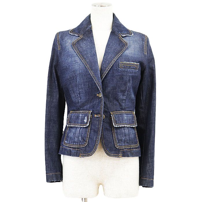 極美品】DOLCE&GABBANA ドルチェアンドガッバーナ デニムジャケット