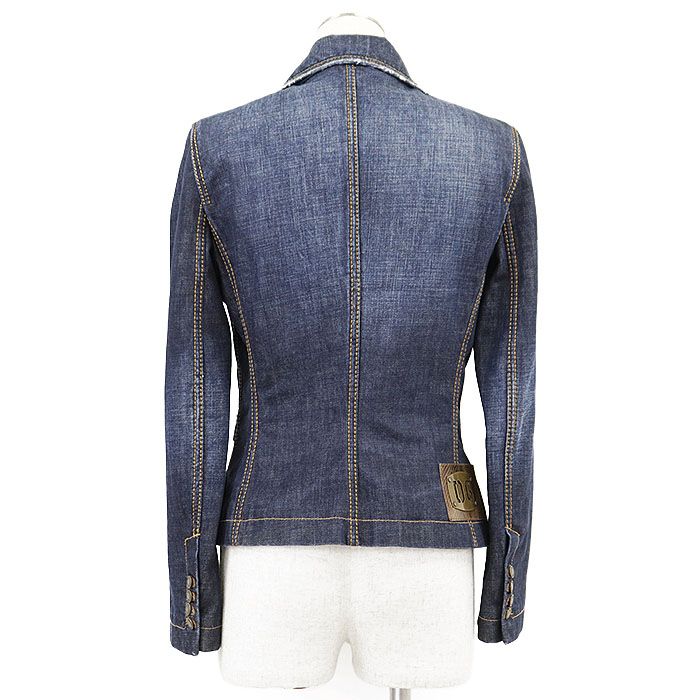 極美品】DOLCE&GABBANA ドルチェアンドガッバーナ デニムジャケット