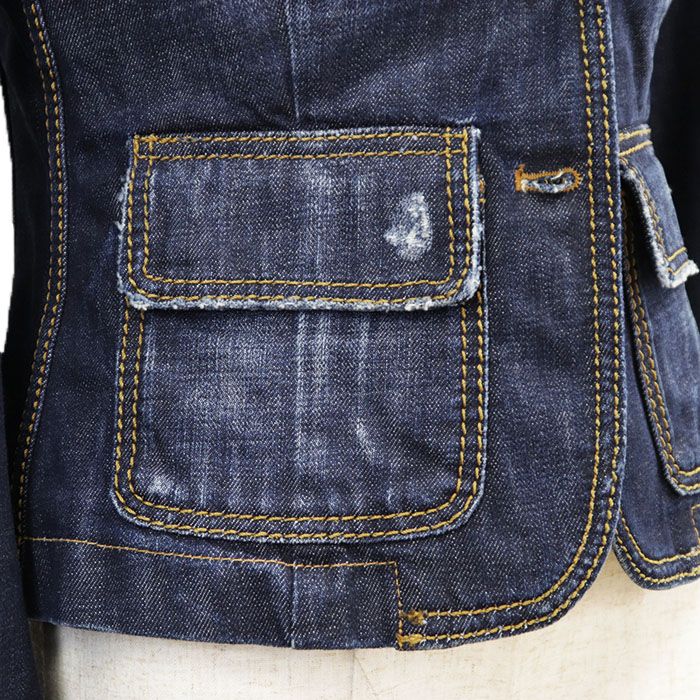 極美品】DOLCE&GABBANA ドルチェアンドガッバーナ デニムジャケット