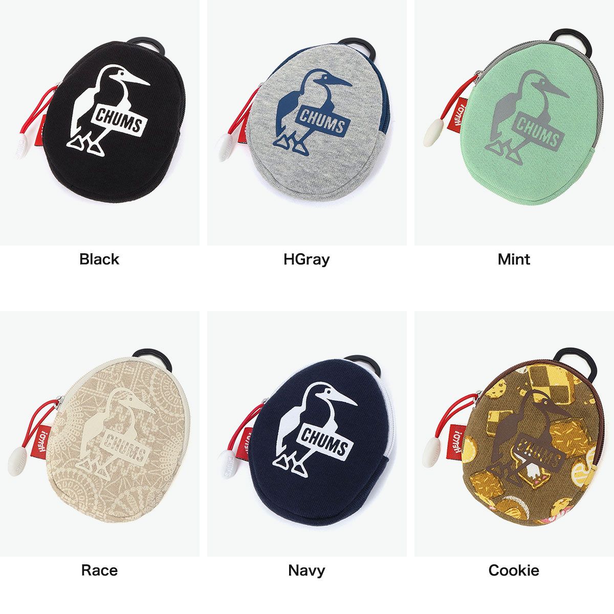 メール便】【日本正規品】 チャムス コインケース メンズ レディース CHUMS 小銭入れ 財布 小さめ 撥水加工 ブランド カジュアル アウトドア  キーリング スマートキー エッグコインケーススウェット CH60-3981 Race - メルカリ