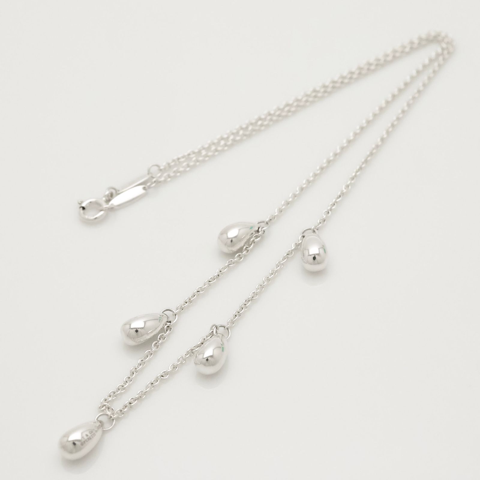美品】ティファニー TIFFANY&Co. 5連 ファイブ ティアドロップ エルサ 