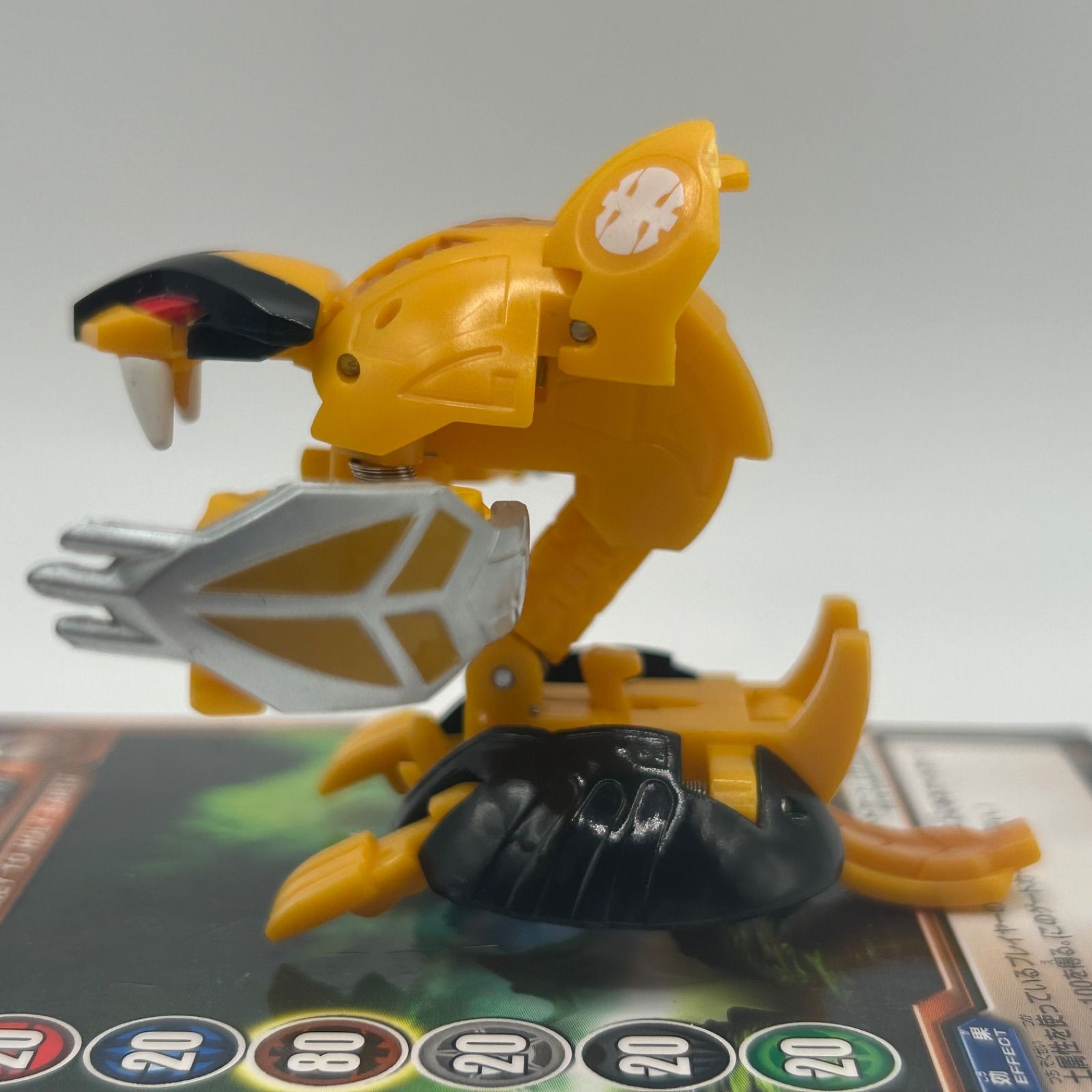 【レア】爆丸 グレンドラガオンGクリアメタルver 豹ジャガード 鯱ヴォルカ 爆丸 煌ドラガオンG クリア 鯱ヴォルカ 豹ジャガード 付属あり bakugan