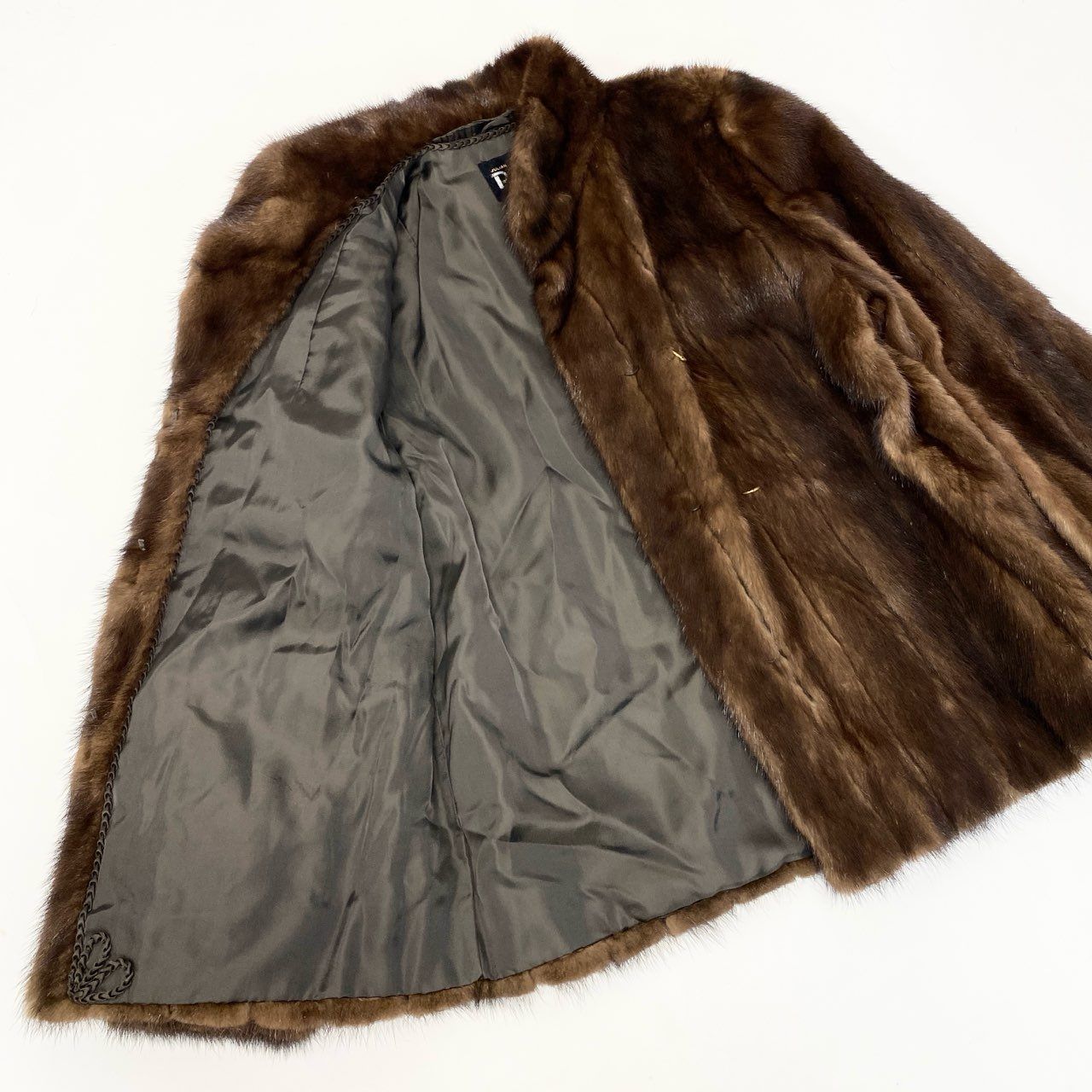 7a27 Partina パルティナ デミバフミンク ファーコート サイズF