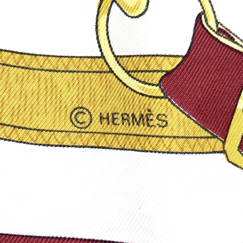 美品✨HERMES エルメス 黄金の拍車 Les Éperons 赤 カレ90 HERMES エルメス カレ90 Eperon d'or エペロンドール 黄金の拍車 大判