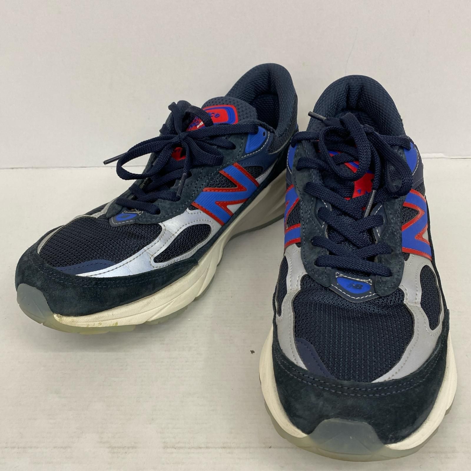 【加古川店】 中古 NEW BALANCE | ニューバランス スニーカー xKITH 990V6 Madison Square Garden 'Navy' u990kr6 ネイビー 28cm 【126】 NEW BALANCE ニューバランス スニーカー レディース 中古 \u2013 公式
