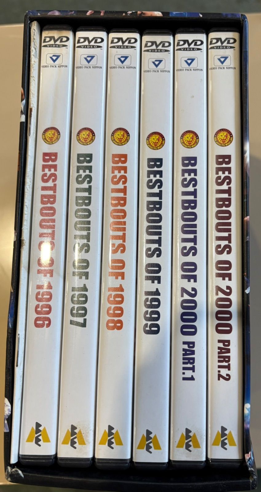 中古・現状品】新日本プロレスリング株式会社 BEST BOUTS OF 1996-2000