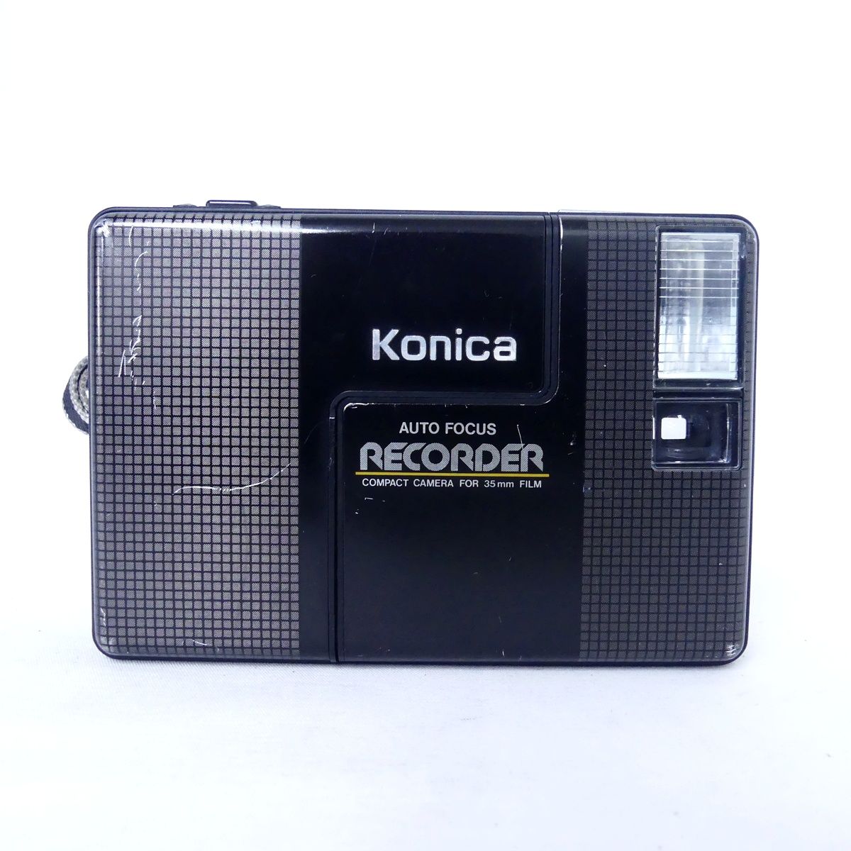 Konica auto focus RECORDER コニカ ジャンク品 ２ Konica コニカ AUTO FOCUS RECORDER ブラック フィルムコンパクト