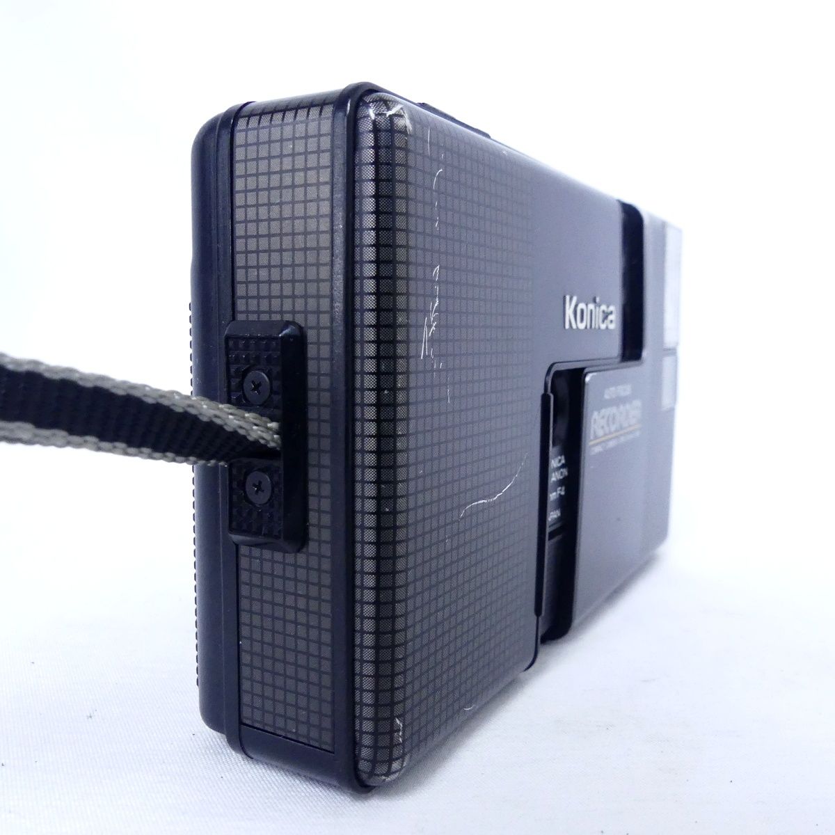フィルムカメラ Konica AUTO FOCUS RECORDER #1107727132 Konica コニカ AUTO FOCUS RECORDER ブラック フィルムコンパクト