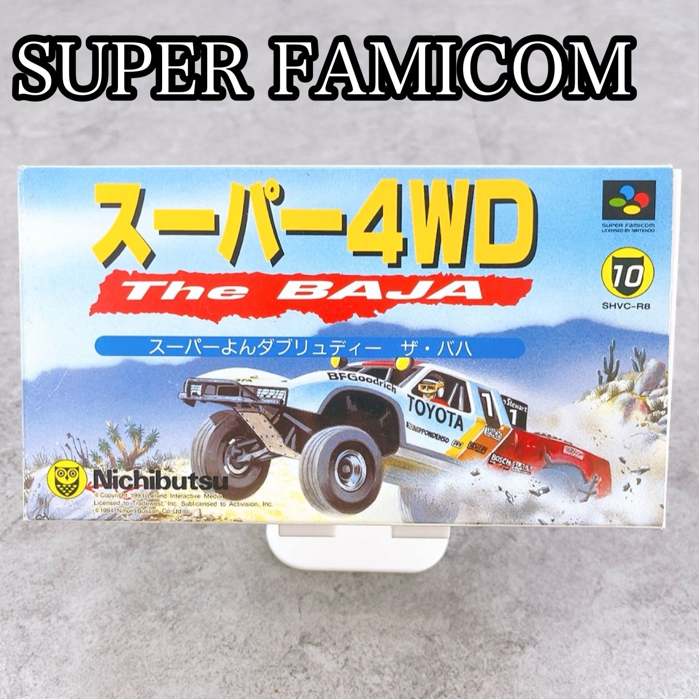 H-652 ニチブツ スーパーファミコン スーパー4WD The BAJA SHVC-R8 SFC
